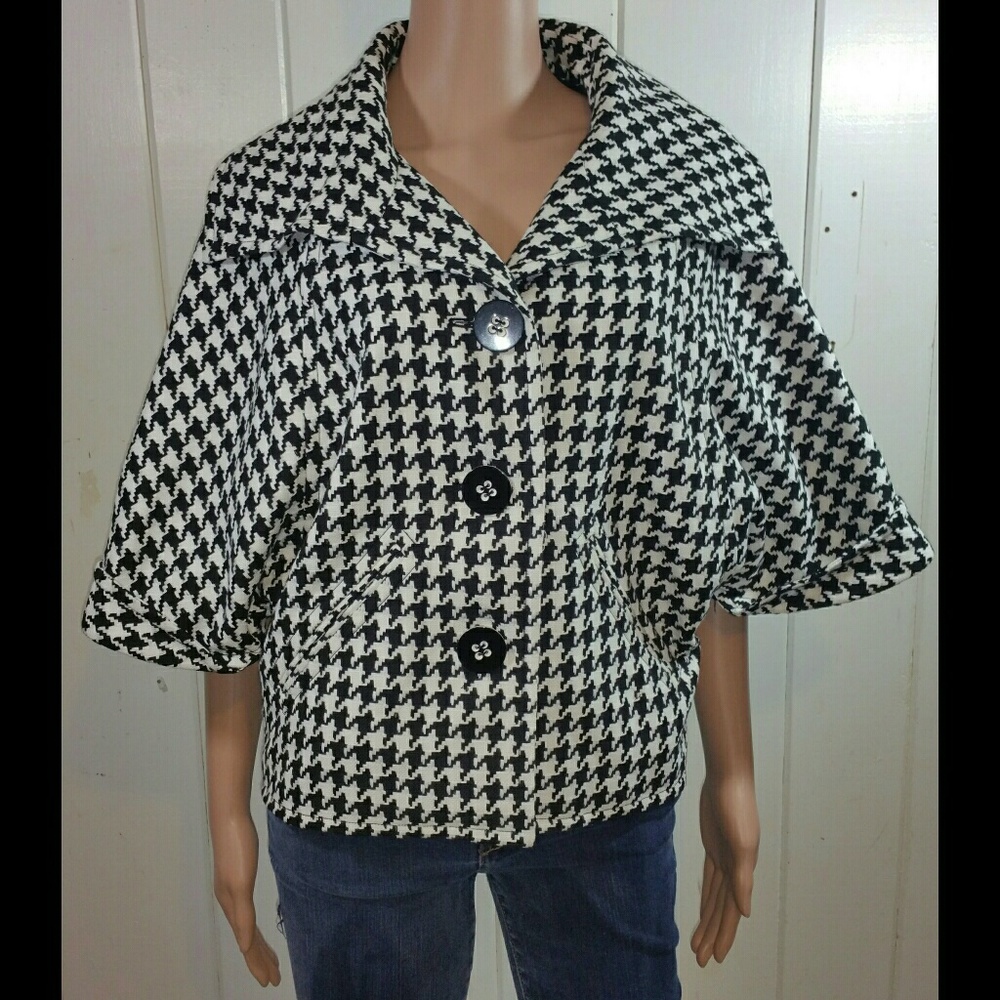 MUSE HOUNDS TOOTH JACKET